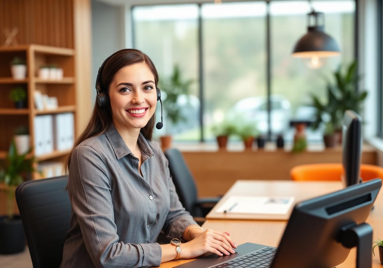 Friendly T&C Insurance customer support advisor